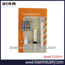 Tyre Testing Tools Kit Bleistiftreifenmessgerät &amp; Reifenprofiltiefenmessgerät